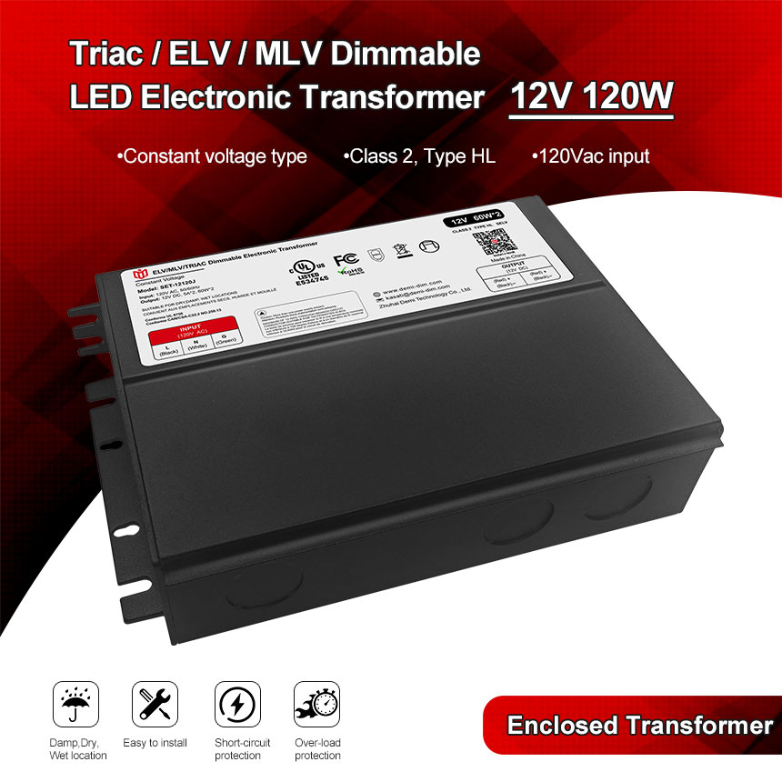 triac dimmable led transformer