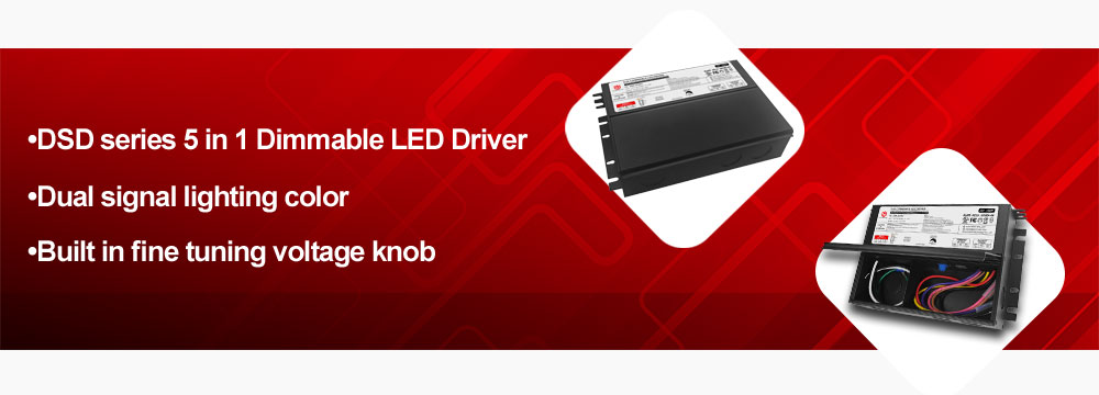 5 in 1 Dimmable LED driver