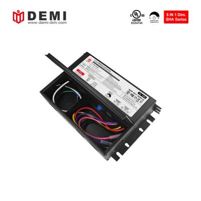 UL certification 120w triac & 0 10v dimmable junction box led driver power supply for led strips