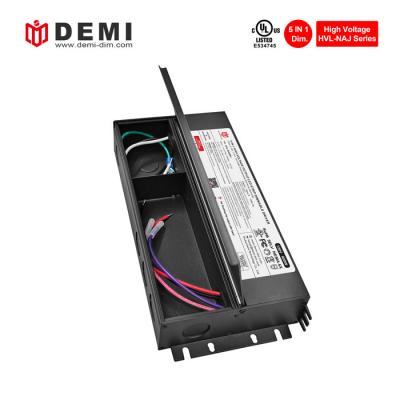high voltage 120Vdc 5 in 1 dimmable Constant voltage 400W led strip light driver junction box