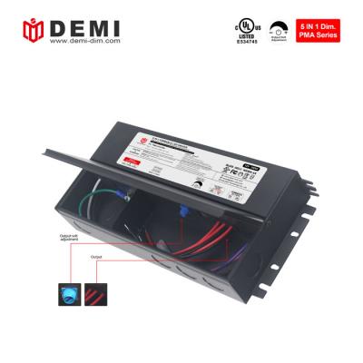 UL certification triac & 0 10v dimmable 180W led strip lights power supply driver