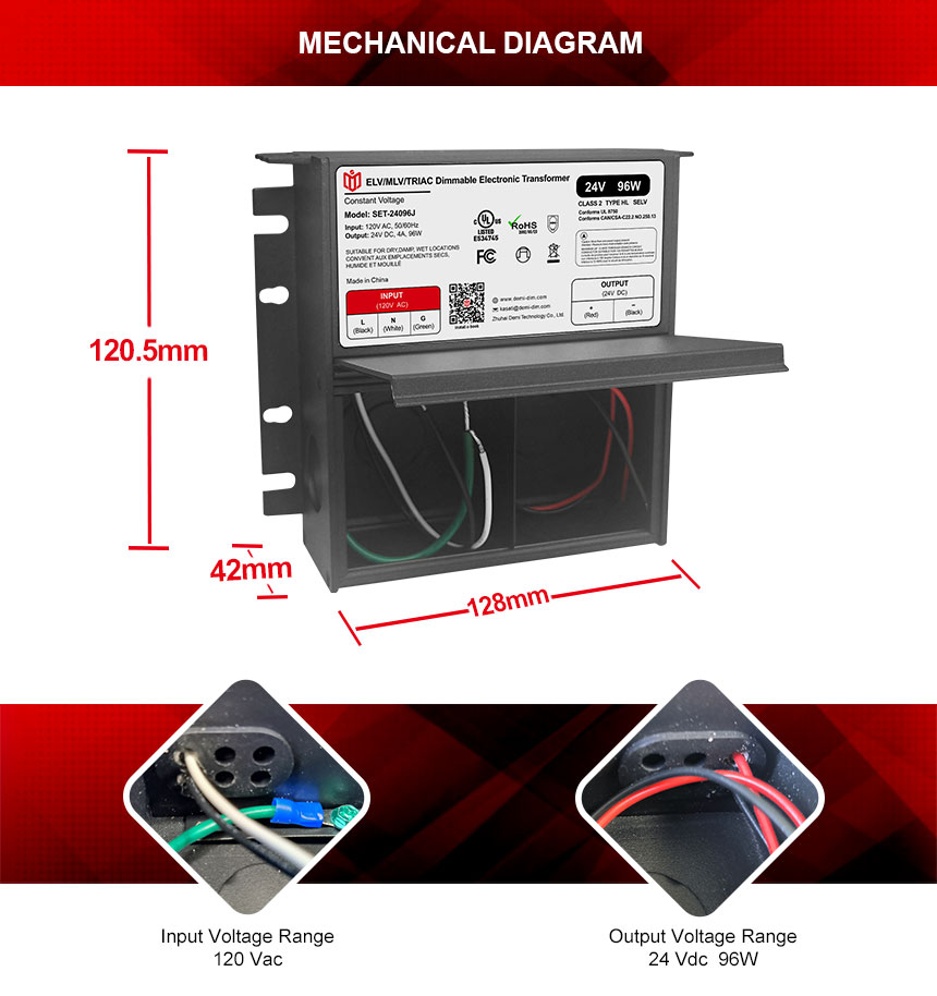 led driver transformer 24v