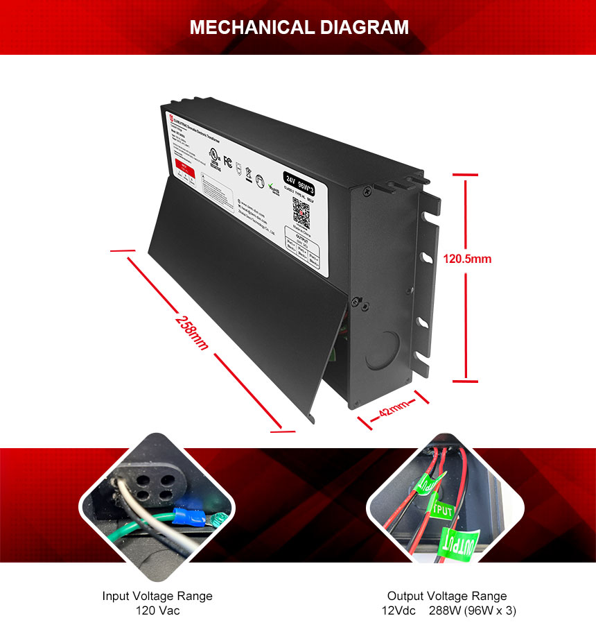 24v 288w led transformer