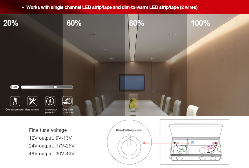 led driver junction box