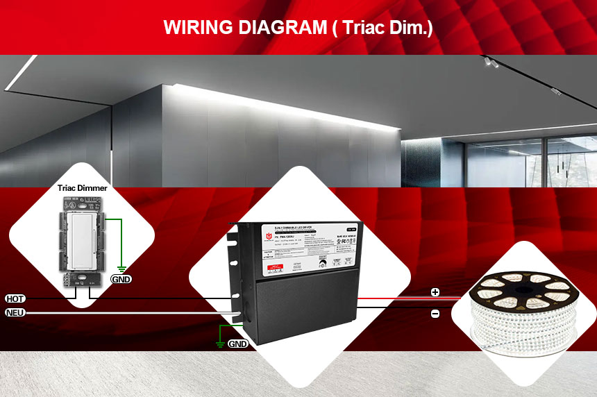 30w triac dimmable led driver