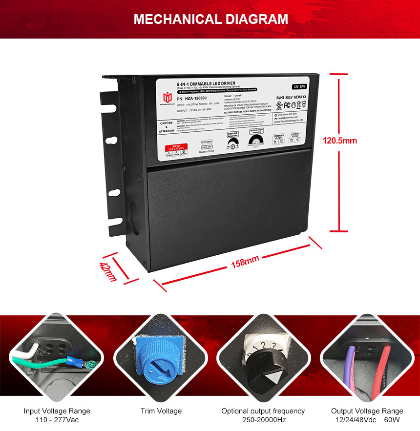 24v dimmable led power supply