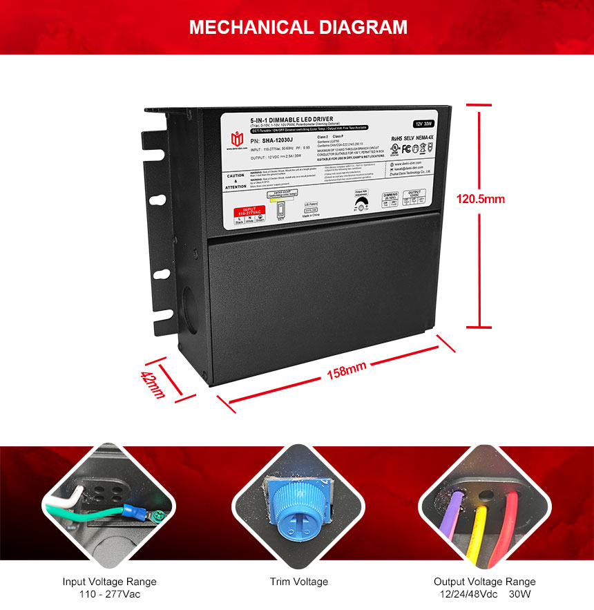 led driver 12v 30w