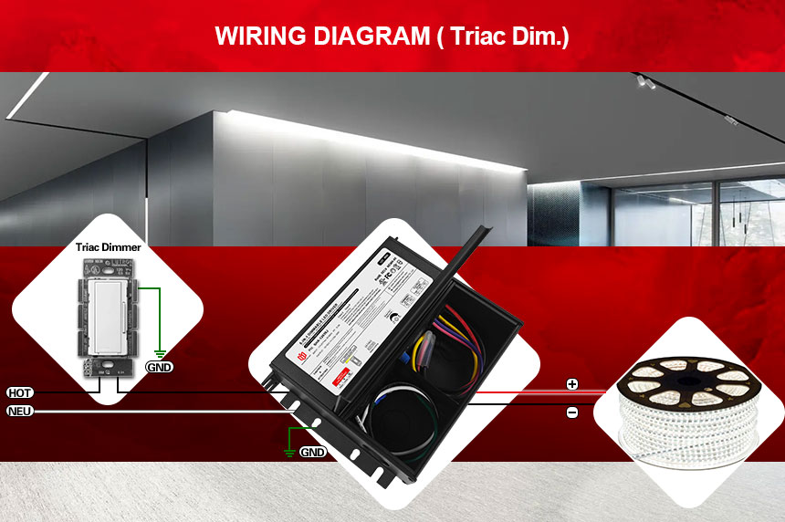 30w dimmable led driver