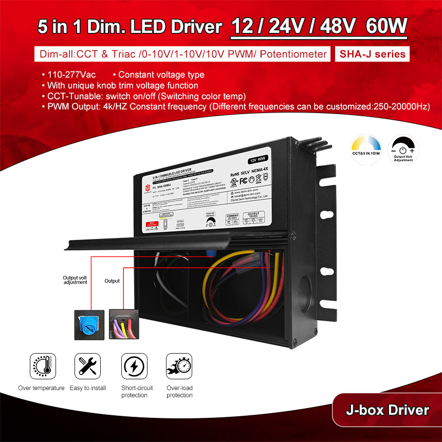 led power supply 12v 60w