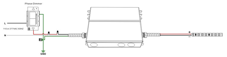 led driver junction box