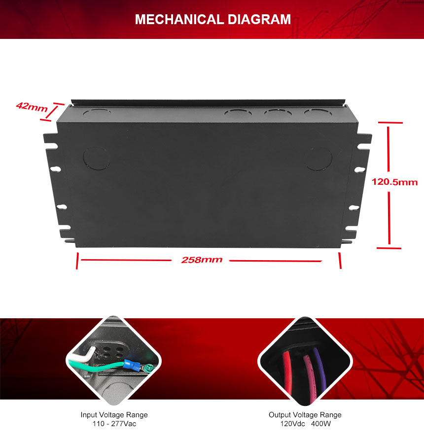 led power supply 400w