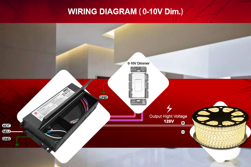 led driver junction box