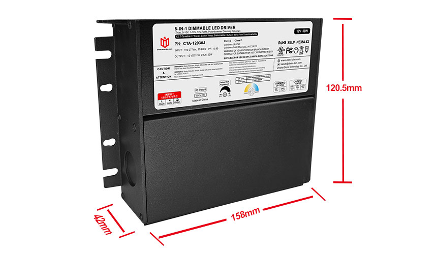 30w dimmable led driver