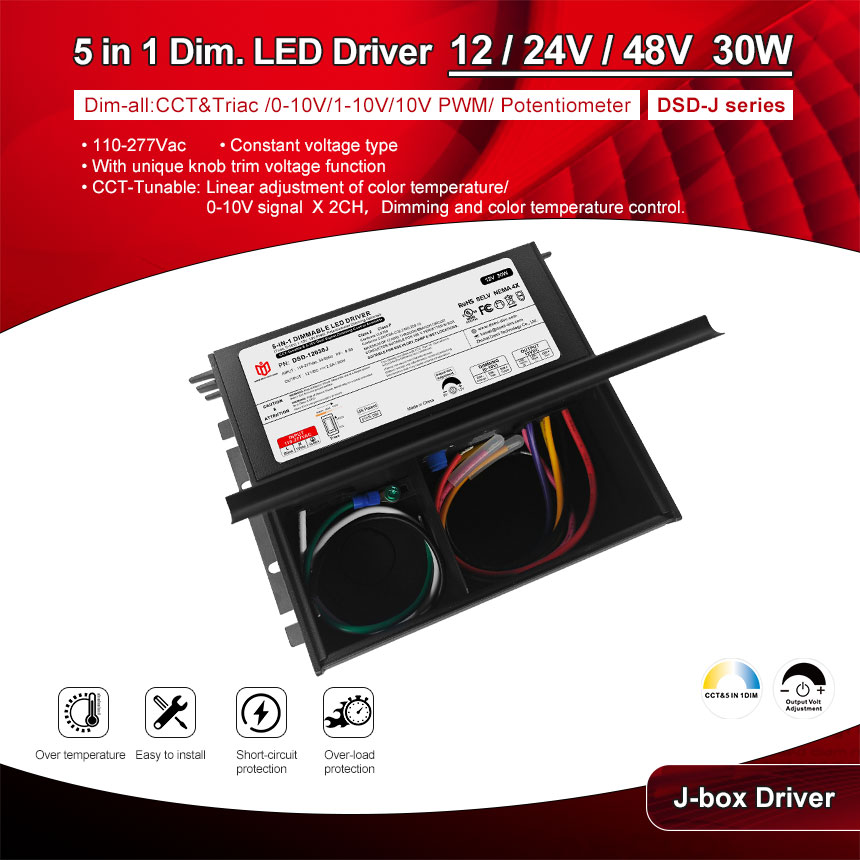 30w triac dimmable led driver