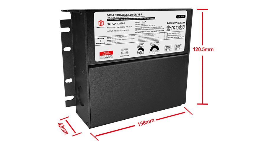 dimmable led driver 30w