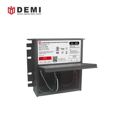 ip67 60w 120vac to 12v/24Vdc triac/ELV/MLV dimmable constant voltage led transformer price