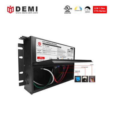 PWM output 24v triac & 0 10V constant voltage dimmable 80W led driver for led lighting