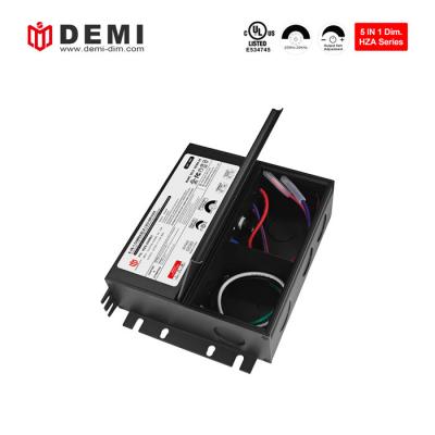 24v 60w 2.5a 5 in 1 dimmable constant voltage led driver strip light power supply for led strip