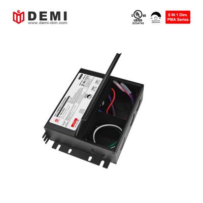 110-277vac triac & 0 10v constant voltage dimmable led strip lights driver price 24v 30W
