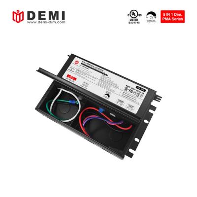110-277vac triac & 0 10v 80W dimmable led drivers strip power supply 24v