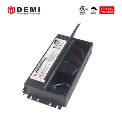 UL listed 24v 150w triac & 0 10v constant voltage dimming led driver for led lighting