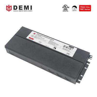 UL certification triac dimmable 24v 288W  led tape driver power supply for led strip lights